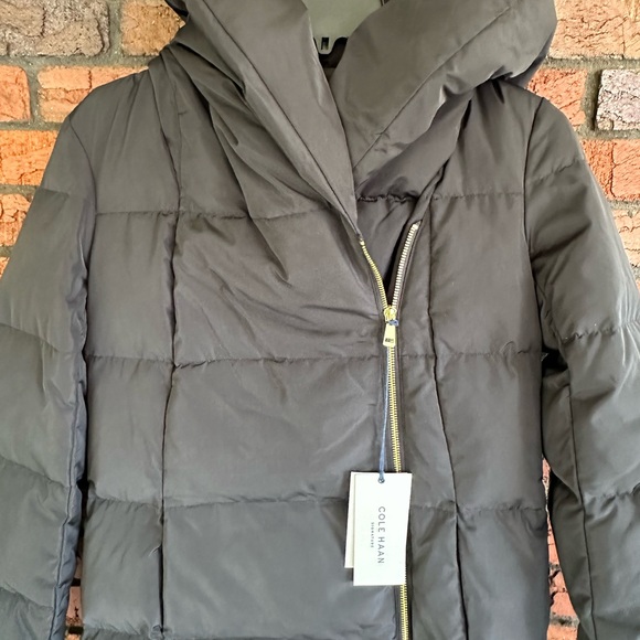 NWT Cole Haan Women's Down Quilted Puffer Coat - Picture 5 of 8